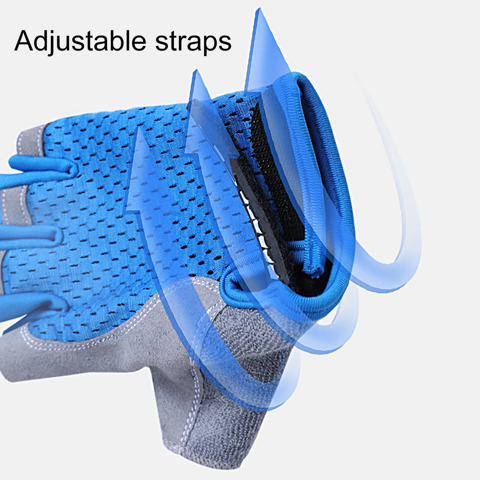 1Pair Non-slip Kids Gloves Hal - Cycling Gear Kids 评论和价格