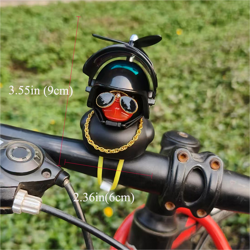Cute Rubber Duck Bicycle Handl - Yellow Cycling Gear 评论和价格