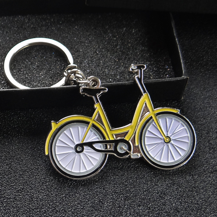 New Yellow bicycle Key chain m - Yellow Cycling Gear 评论和价格