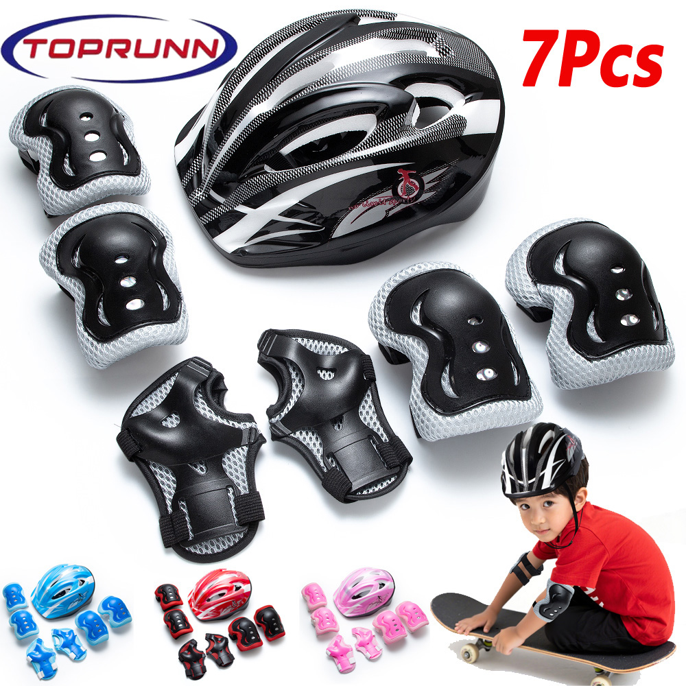 7 in 1 Kids Protective Gear Se - Cycling Gear Kids 评论和价格