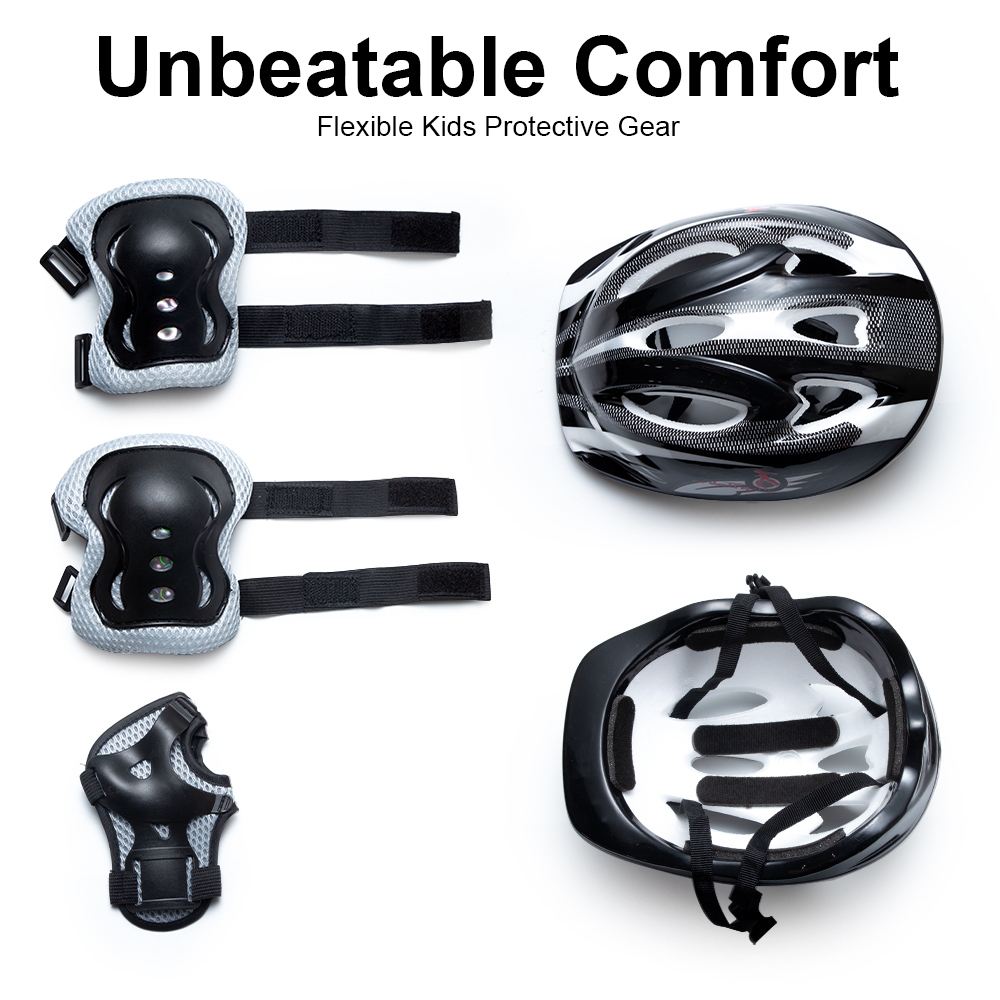 7 in 1 Kids Protective Gear Se - Cycling Gear Kids 评论和价格