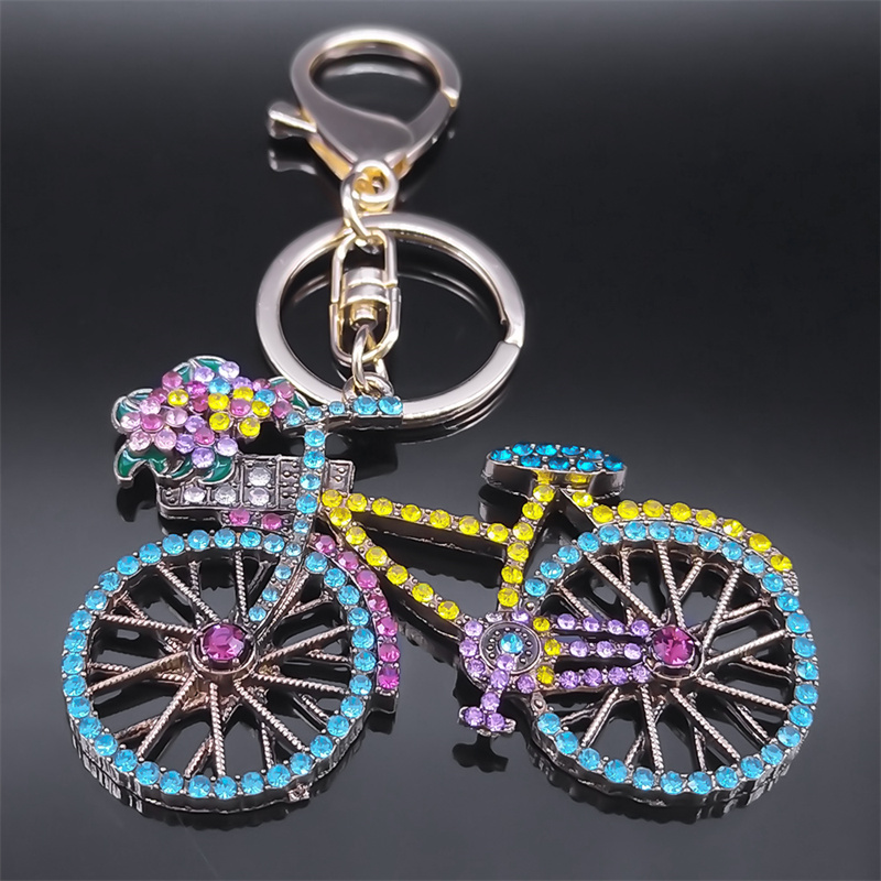 Colorful Crystal Bike Flower B - Yellow Cycling Gear 评论和价格