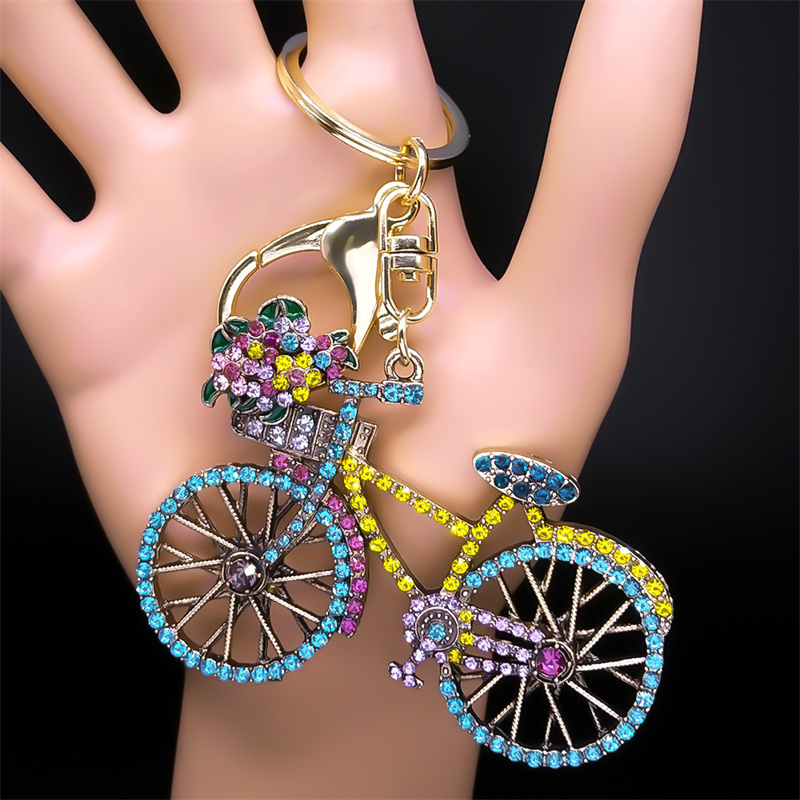 Colorful Crystal Bike Flower B - Yellow Cycling Gear 评论和价格