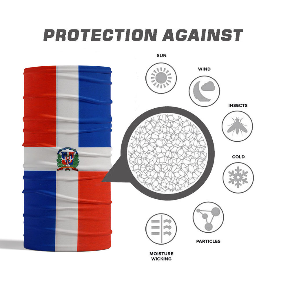 Dominica National Flag Bandana - Cycle Gear 评论和价格