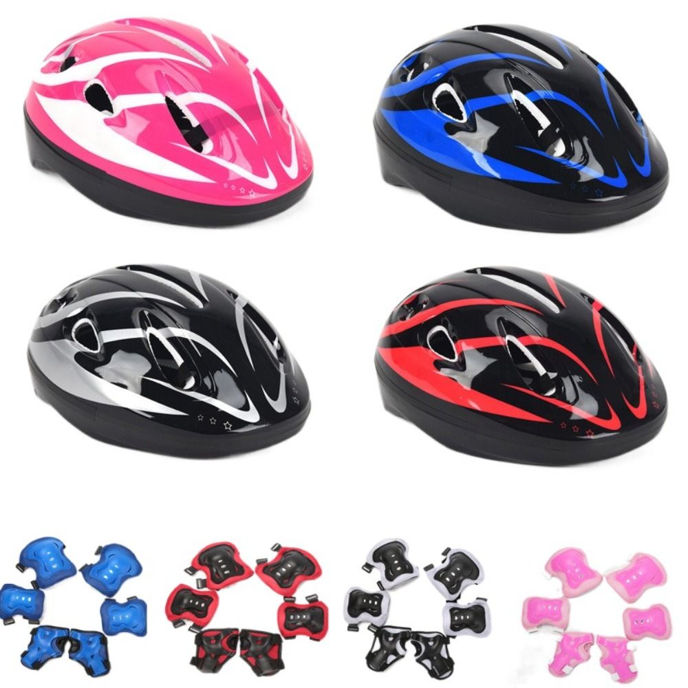 Kids Helmet Knee Elbow Pads Wr - Cycling Gear Kids 评论和价格