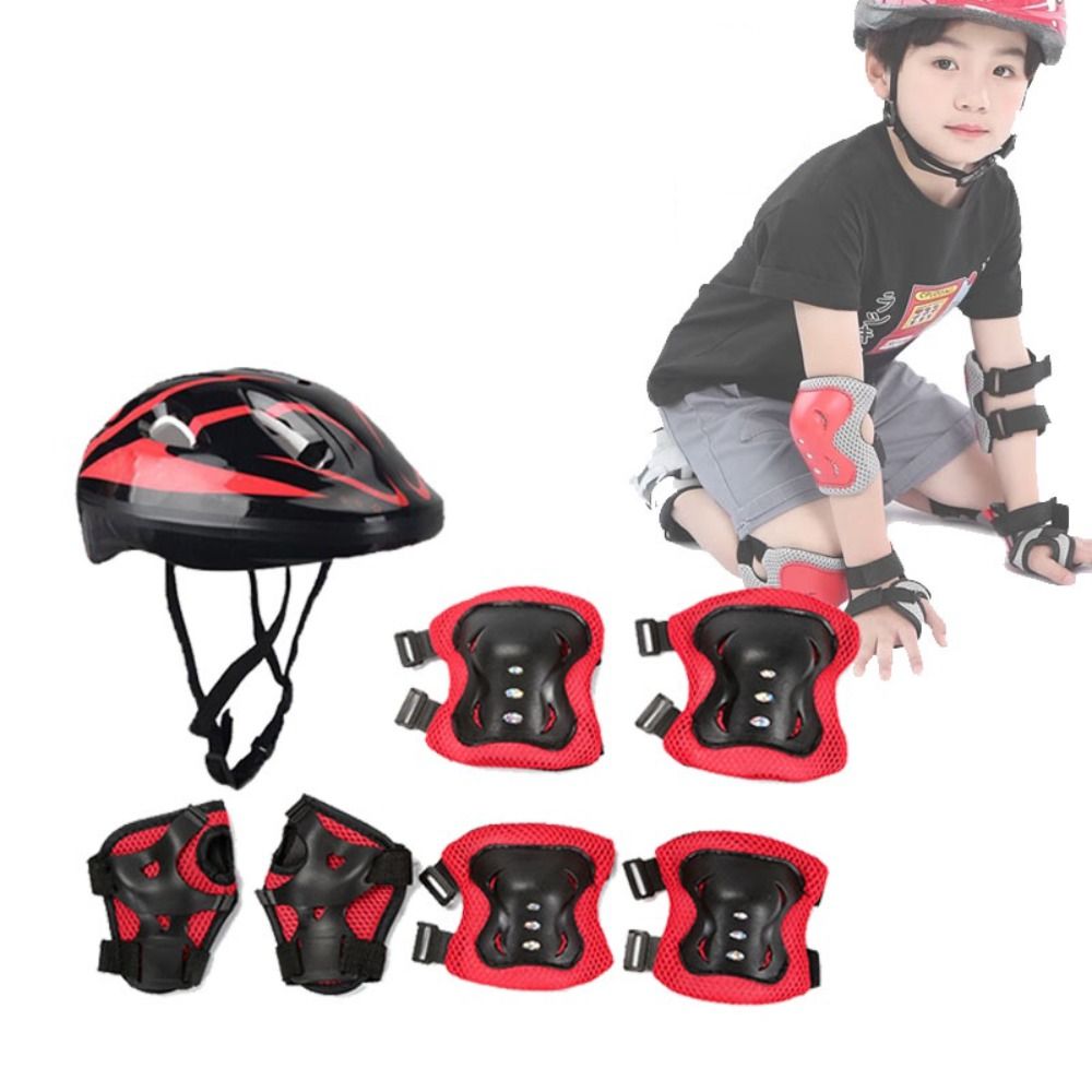 Kids Helmet Knee Elbow Pads Wr - Cycling Gear Kids 评论和价格