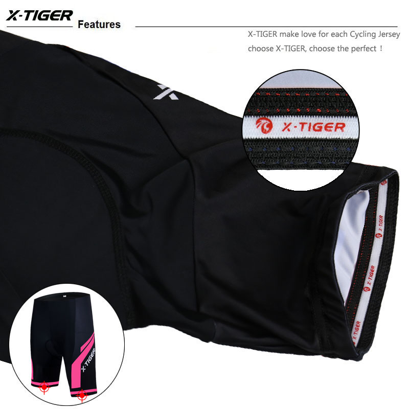 X-TIGER Women Cycling Shorts 3 - Cycling Gear Kids 评论和价格