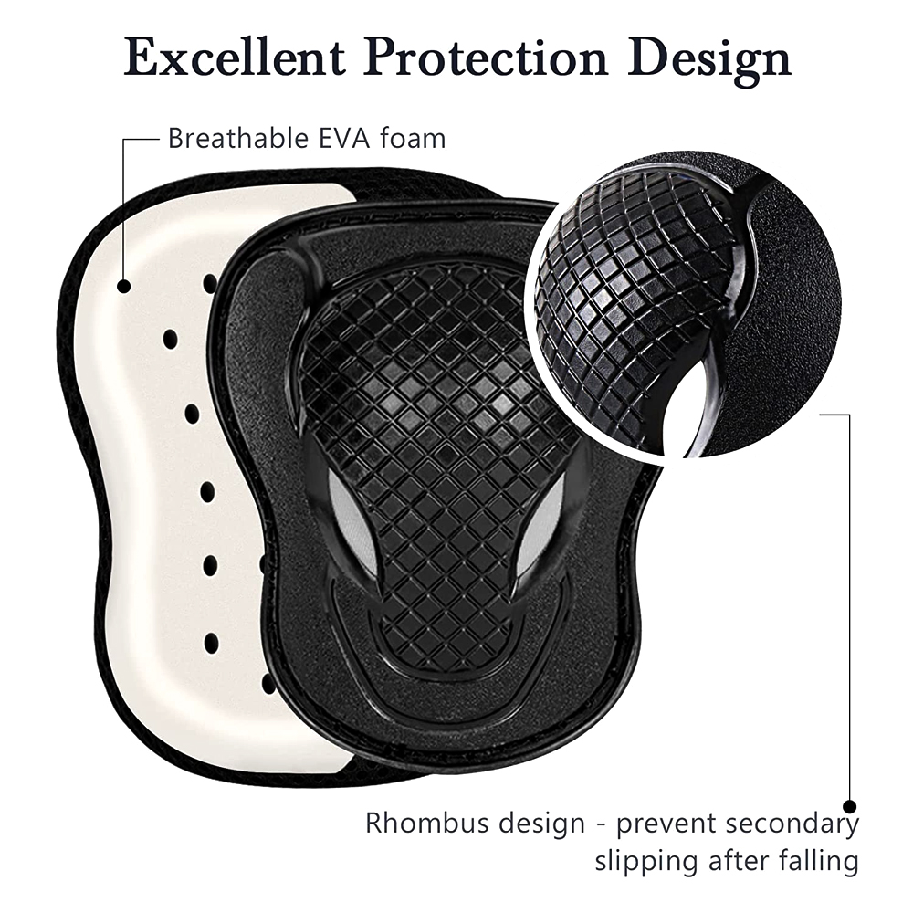 GOMOREON 6Pcs/Set Kids Safety  - Cycling Gear Kids 评论和价格