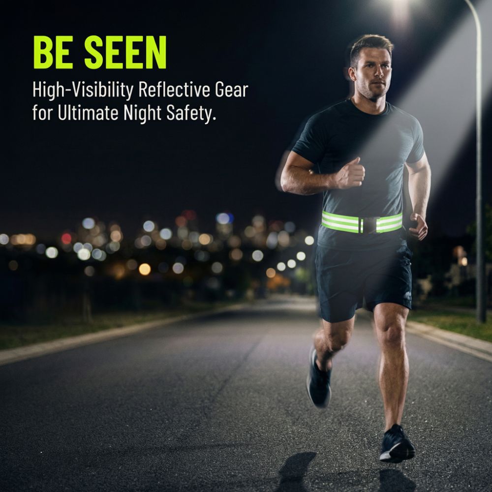 2PCS Stretchable Reflective Be - Yellow Cycling Gear 评论和价格