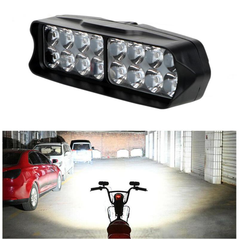 Motorcycle Headlight 12v Spot  - Head Racket Boom 评论和价格